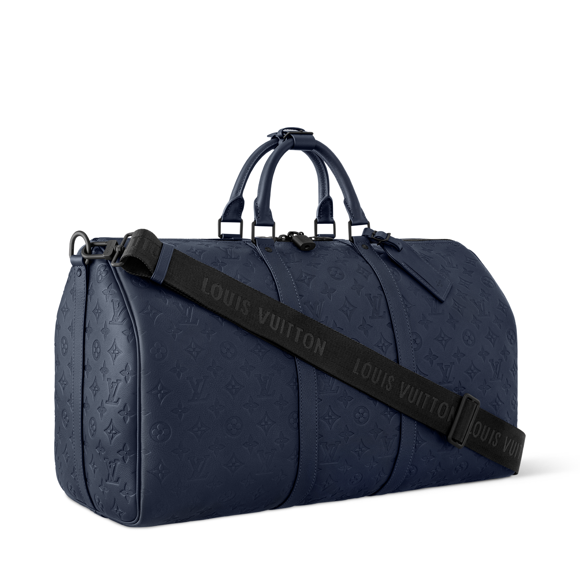Keepall Bandoulière 50 Monogram Shadow - Men Bags M14840 | LOUIS